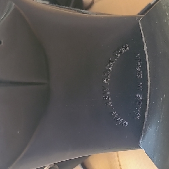 New Rock Boots Sz 38 - Picture 12 of 16